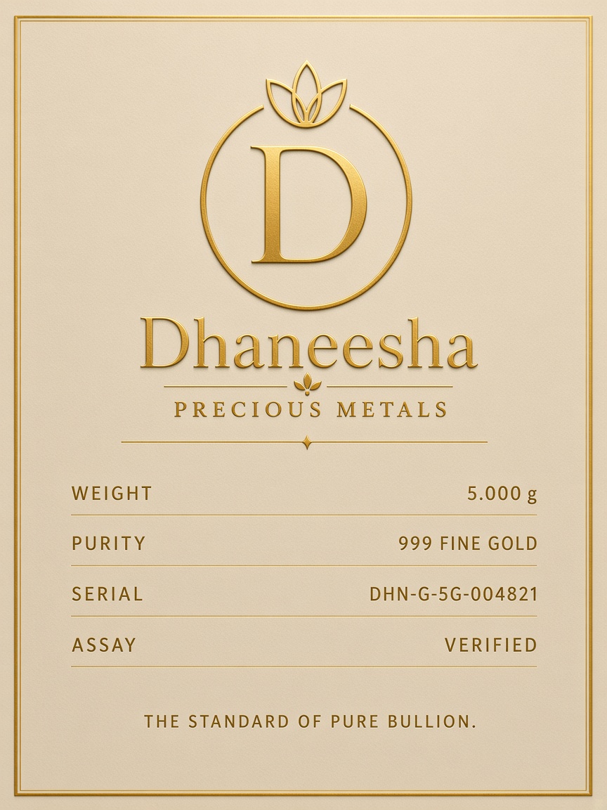 Dhaneesha Gold Bar 5.000 g