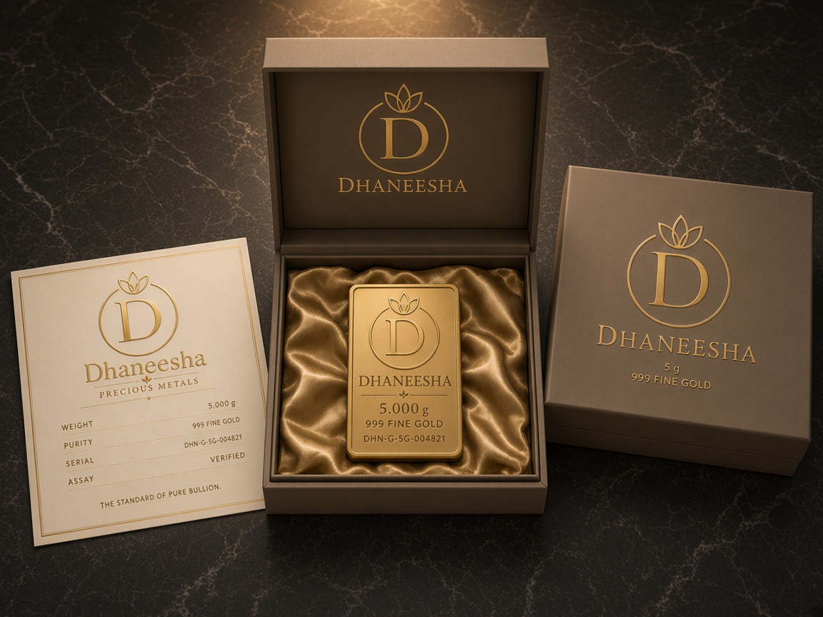 Dhaneesha Gold Bar 5.000 g