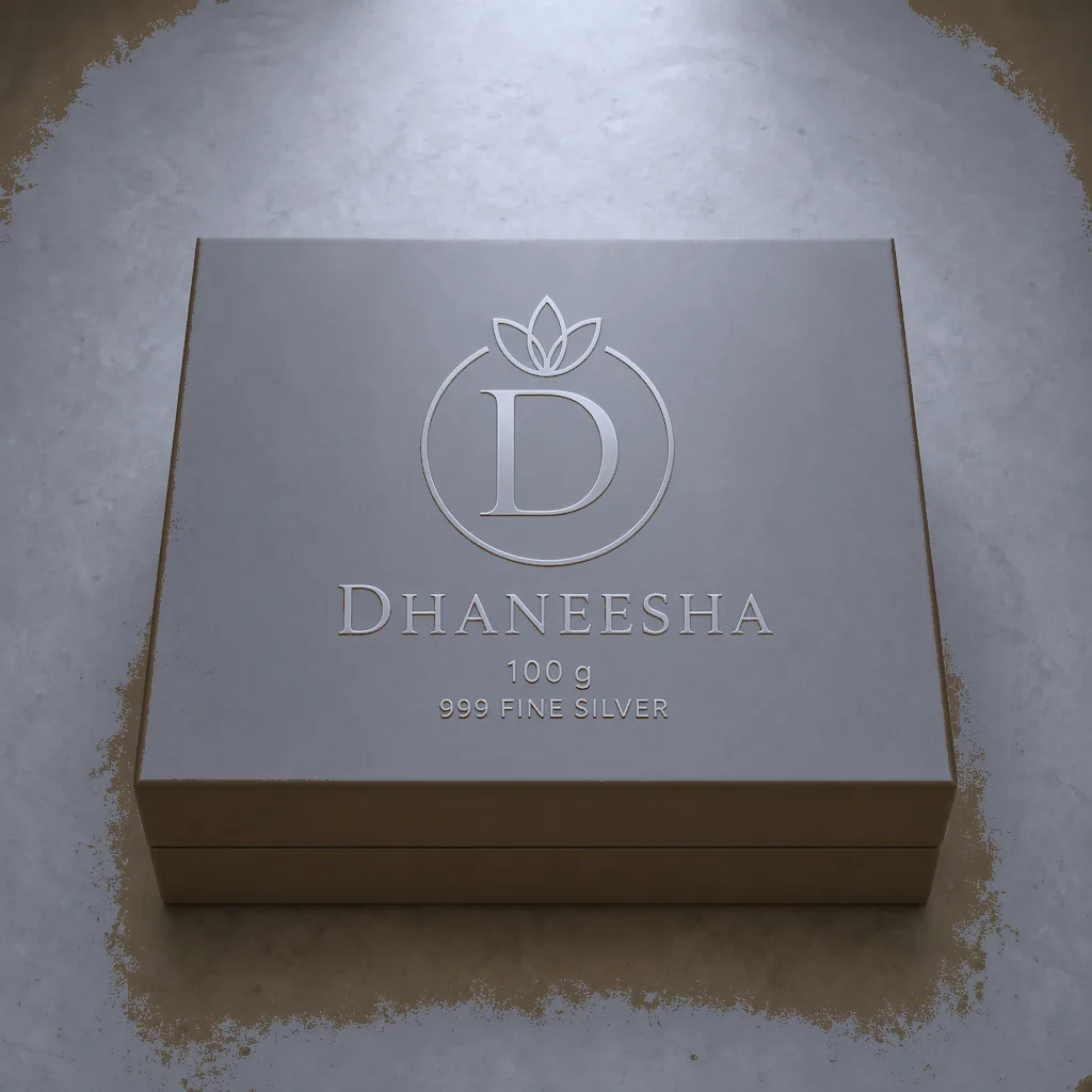 Dhaneesha Silver Bar 100.000 g