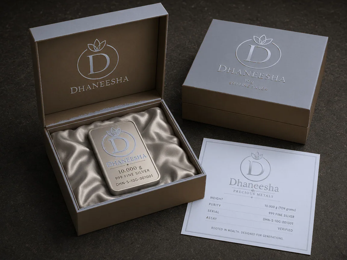 Dhaneesha Silver Bar 10.000 g