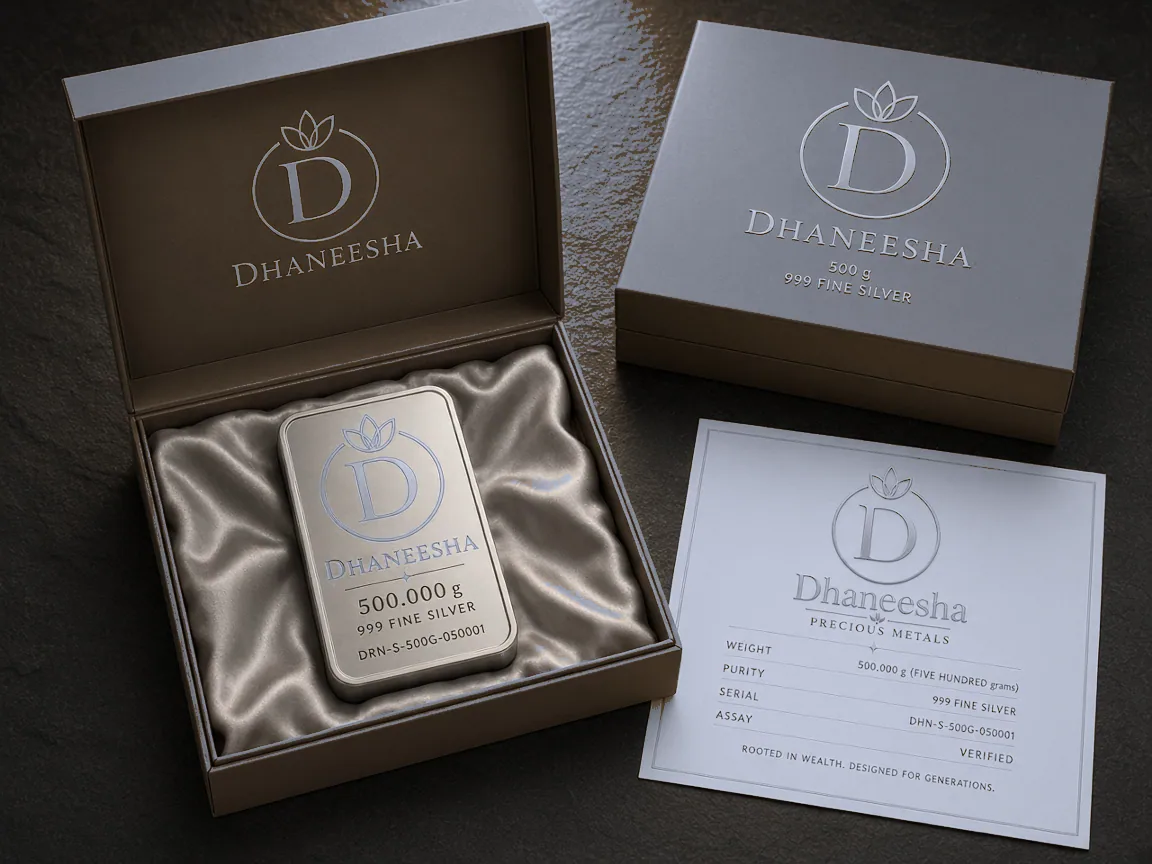 Dhaneesha Silver Bar 500.000 g