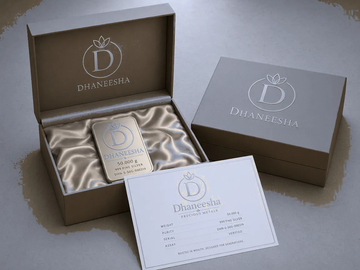 Dhaneesha Silver Bar 50.000 g